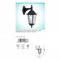 Настенный уличный светильник EGLO Laterna 4 (22467) - недорого