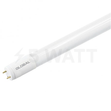 LED лампа GLOBAL T8 , 8W, 60 см, 4000К, G13, 220V (1-GBL-T8-060M-0840-01) - придбати