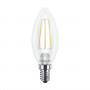 LED лампа MAXUS филамент, C37, 4W, 4100К,E14 (1-LED-538-01)