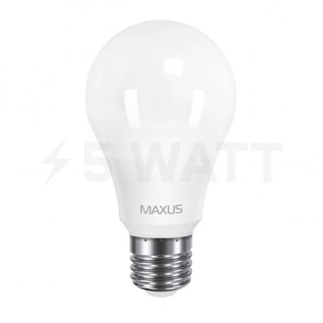 Набор LED ламп MAXUS A60 10W 4100К 220V E27 2 шт. (2-LED-562-P) - недорого