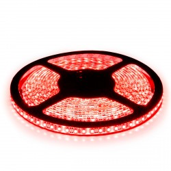 Светодиодная лента B-LED 3528-120 R IP65 красный, герметичная, 1м