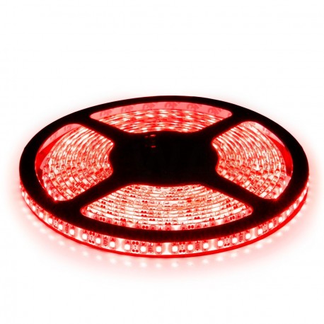 Светодиодная лента B-LED 3528-120 R IP65 красный, герметичная, 1м - купить