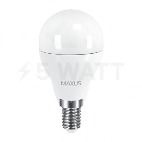 LED лампа MAXUS G45 6W 4100К 220V E14 (1-LED-544) - недорого