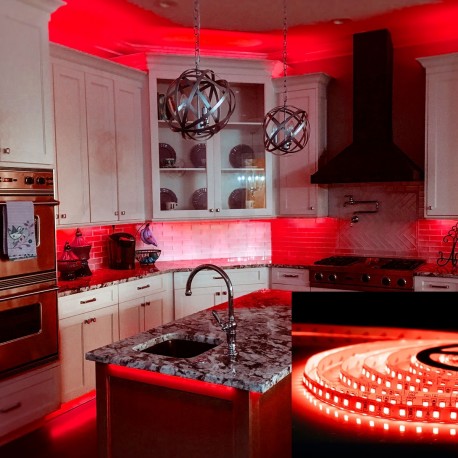 Світлодіодна стрічка B-LED 3528-120 R IP20 червона, негерметична, 1м - в інтернет-магазині