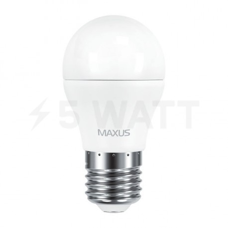 LED лампа MAXUS G45 6W 4100К 220V E27 (1-LED-542) - недорого