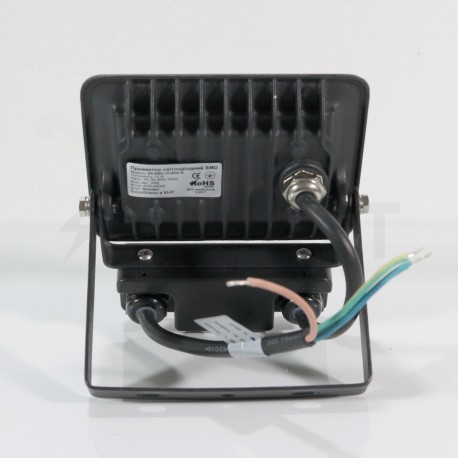 Светодиодный прожектор BIOM 10W S4-SMD-10-Slim+Sensor 6500К 220V IP65 с - недорого