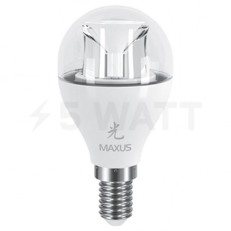 Светодиодная лампа Maxus 1-LED-435 G45 6W 3000K 220V E14 AP - недорого