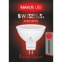 LED лампа MAXUS 5W 3000К MR16 GU5.3 220V (1-LED-401-01) - купить
