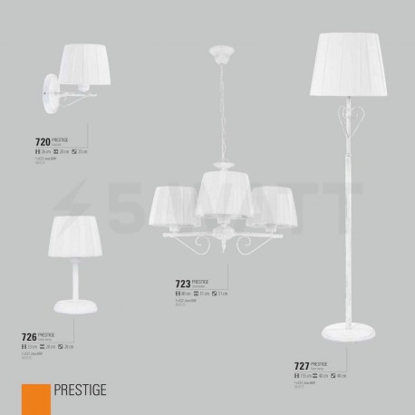 Настольная лампа TK Lighting Prestige (726) - в интернет-магазине