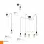 Люстра TK Lighting Qualle (8631) - магазин світлодіодної LED продукції
