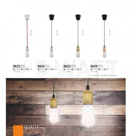 Люстра TK Lighting Qualle (8637) - магазин светодиодной LED продукции