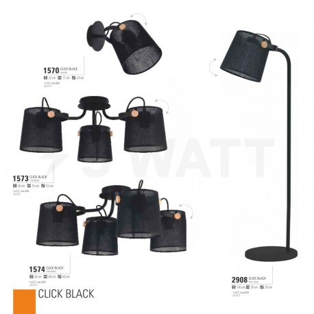Настільна лампа TK Lighting Click (2879) - магазин світлодіодної LED продукції