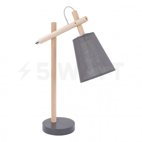 Настольная лампа TK Lighting Vaio Grey (668) - купить