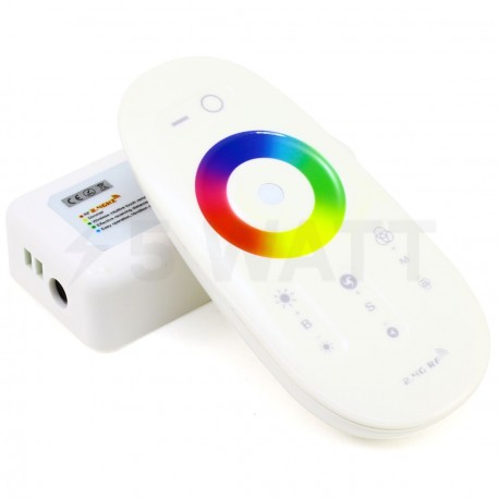 Контролер RGBW OEM 24А-2.4G-Touch білий (6A*4канала) - придбати