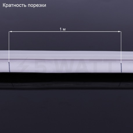 Світлодіодна стрічка NEON 220В JL 2835-120 W IP65 біла, герметична, 1м - в інтернет-магазині