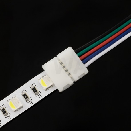 Конектор для світлодіодних стрічок OEM №21 10mm RGBW joint wire (дріт-зажим) - в Україні