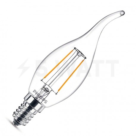 LED лампа PHILIPS LEDClassic BA35 2.3-25W E14 2700K ND 1CT Filament(929001180307) - придбати