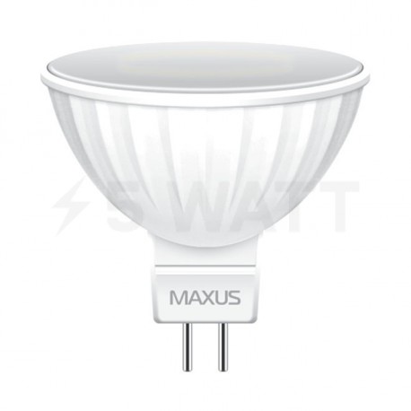 LED лампа MAXUS MR16 5W 4100К 220V GU5.3 (1-LED-512-02) - недорого