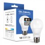 LED лампа GLOBAL A60 8W 4100K 220V E27 (1-GBL-262) - купить