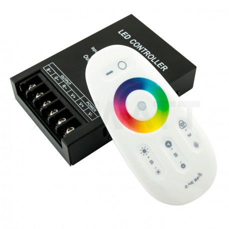 Контролер RGB OEM 30А-2.4G-Touch білий - придбати