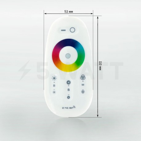 Контролер RGB OEM 30А-2.4G-Touch білий - в Україні