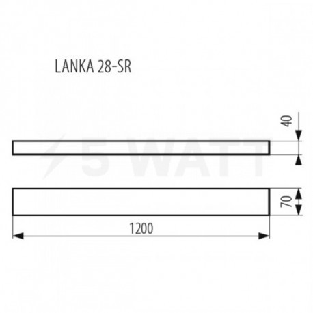 Люстра KANLUX Lanka 28-SR (18860) - недорого