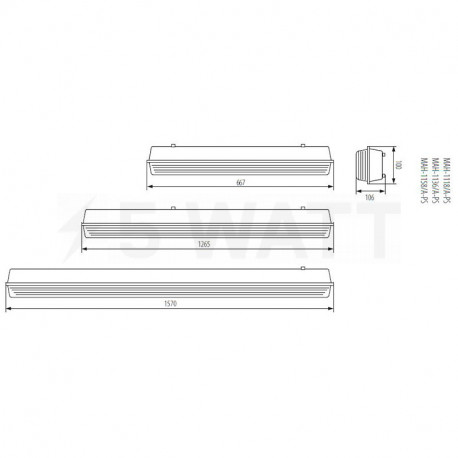 Потолочный светильник KANLUX Mah-1158/A-PS (4512) - магазин светодиодной LED продукции
