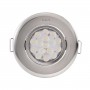 Світильник світлодіодний PHILIPS 47040 LED 5W 2700K Nickel вбудований круглий (915005089001) - придбати