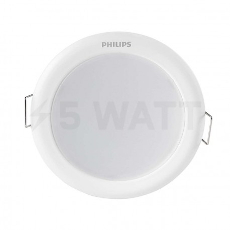 Светильник светодиодный PHILIPS 66020 LED 3.5W 4000K White встраиваемый круглый (915005091901) - в интернет-магазине