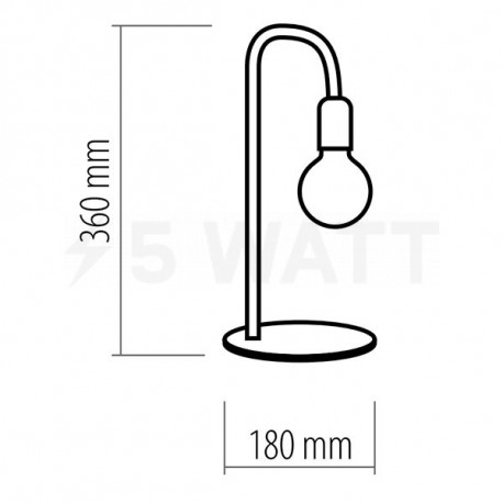 Настольная лампа TK Lighting Retro (3023) - недорого