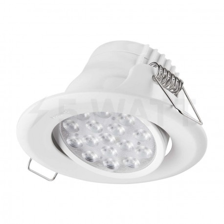 Светильник светодиодный PHILIPS 47040 LED 5W 2700K White встраиваемый круглый (915005088901) - недорого