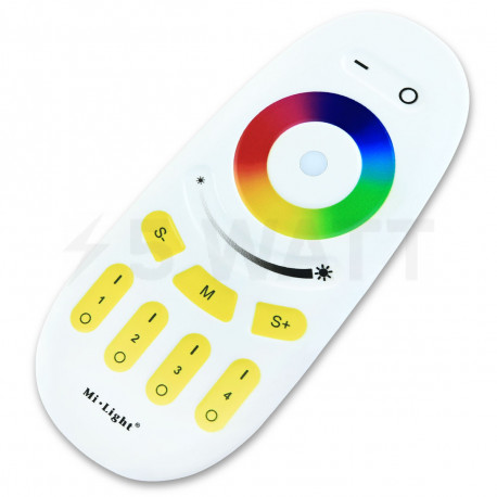 Пульт д/к Mi-light RGB/RGBW 2,4G Touch 4-х зонний (RL096-RGB) - придбати