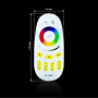 Пульт д/у Mi-light RGB/RGBW 2,4G Touch 4-х зонный FUT096 (RL096-RGB) - недорого