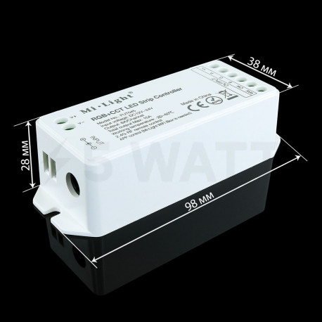 Контролер Mi-light RGB+CCT 15А -2,4G Touch RF Wi-Fi 5 каналів (RLC045-A) - магазин світлодіодної LED продукції