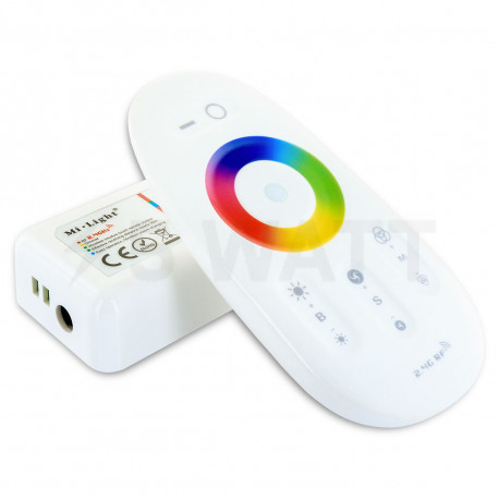 Контроллер Mi-light RGBW 10А -2,4G Touch RF Wi-Fi 4 канала FUT027 (RLC027-RGB) - купить