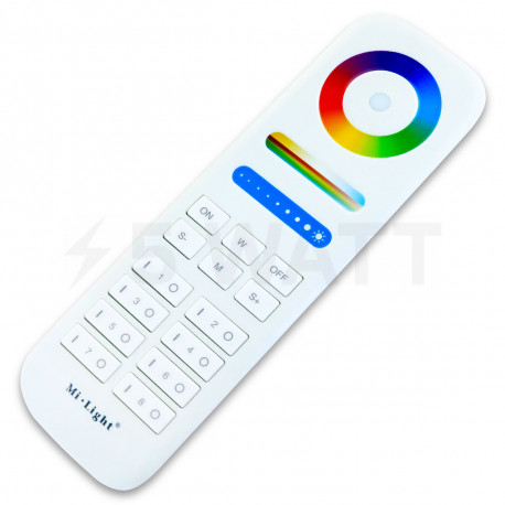 Пульт д/у Mi-light RGB/CCT 2,4G Touch 8-ми зонный FUT089 (RL089) - купить