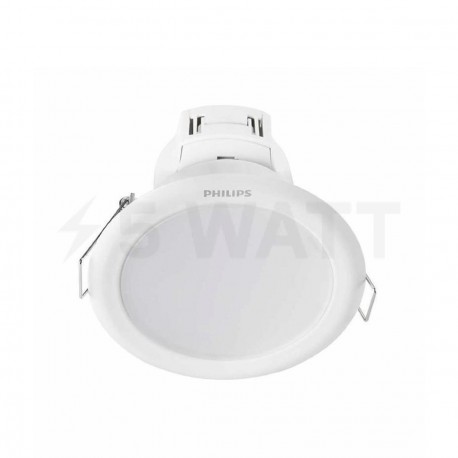 Світильник світлодіодний PHILIPS 66021 LED 5.5W 4000K White вбудований круглий (915005092201) - придбати