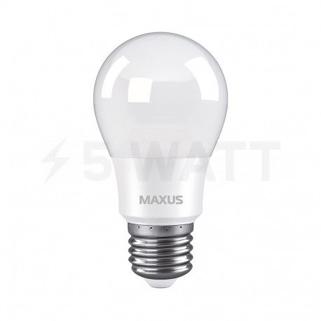 LED лампа MAXUS A55 8W 4100K 220V E27 (1-LED-774) - недорого