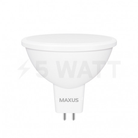 LED лампа MAXUS MR16 7W 4100K 220V GU5.3 (1-LED-722) - недорого