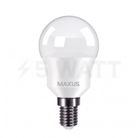 LED лампа MAXUS G45 8W 3000K 220V E14 (1-LED-749) - недорого