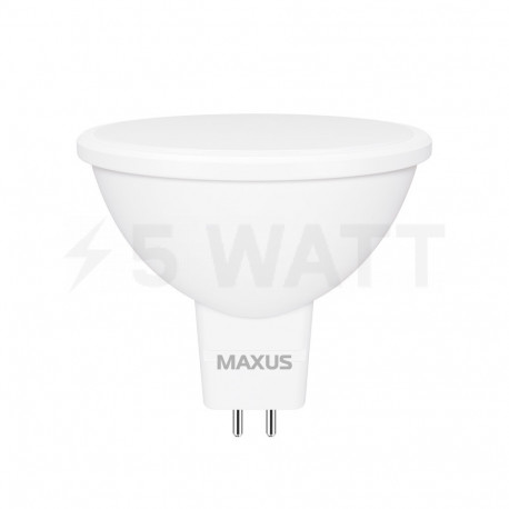 LED лампа MAXUS MR16 5W 4100K 220V GU5.3 (1-LED-712) - недорого