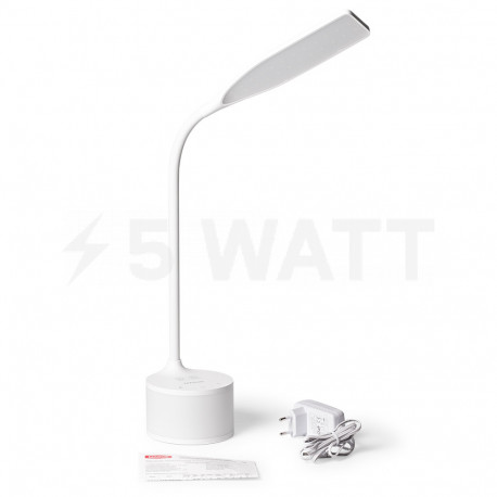Настільний світильник MAXUS DKL 8W 4100K White RGB (1-MAX-DKL-001-03) - в інтернет-магазині