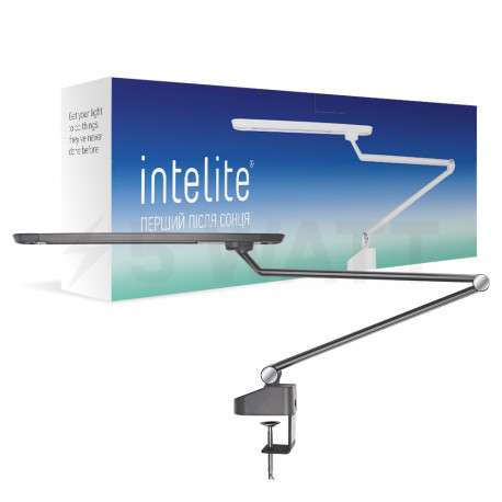 Настольный светильник Intelite IDL 12W SMART серый (1-IDL-12TW-GR) - недорого