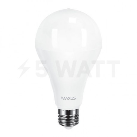 LED лампа MAXUS A80 20W 4100K 220V E27 (1-LED-5610-01) - недорого