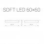 Стельовий світильник NOWODVORSKI Soft LED 9528 - недорого