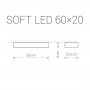 Стельовий світильник NOWODVORSKI Soft LED 9532 - недорого