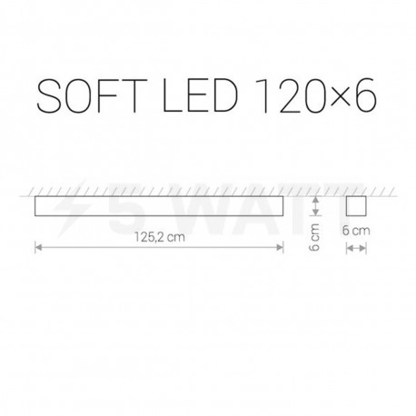 Потолочный светильник NOWODVORSKI Soft LED 9535 - недорого