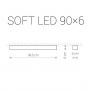 Стельовий світильник NOWODVORSKI Soft LED 9536 - недорого