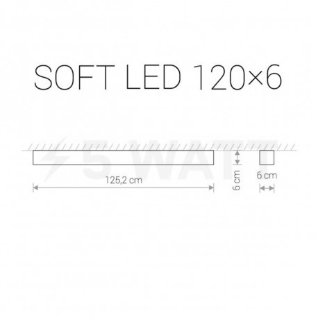 Потолочный светильник NOWODVORSKI Soft LED 9538 - недорого
