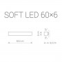 Настенный светильник NOWODVORSKI Soft LED 9525 - недорого